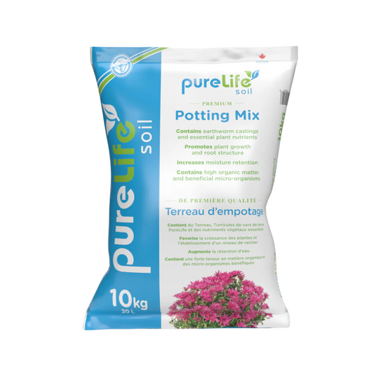 PURE LIFE ORGANIC POTTING SOIL MIX 20L [70/SKID]