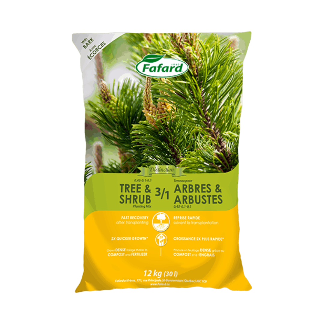 FAFARD 3IN1 TREE & SHRUB PLANTING MIX 30L [110/SKID]