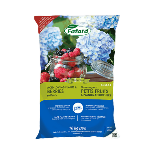 FAFARD ACID LOVING PLANT & BERRIES SOIL MIX 30L [110/SKID]