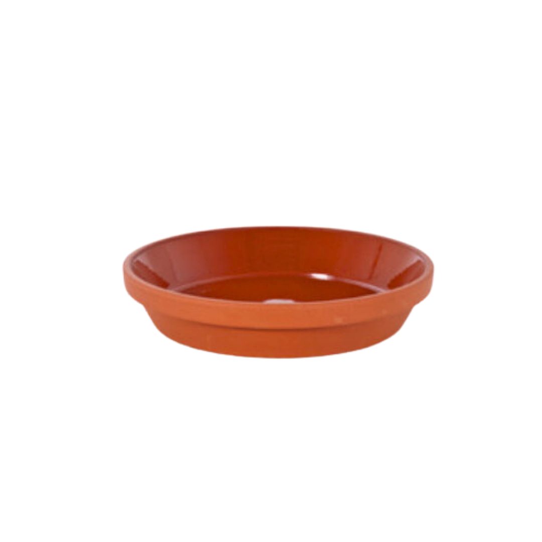 Vaserie PLP Terra Cotta Glazed Standard Saucer 2 ¾" [36/BOX]