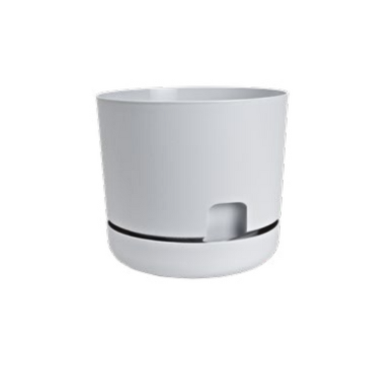 DCN PLASTICS OASIS SELF-WATERING PLANTERS 12" |  GREY [6/Case]