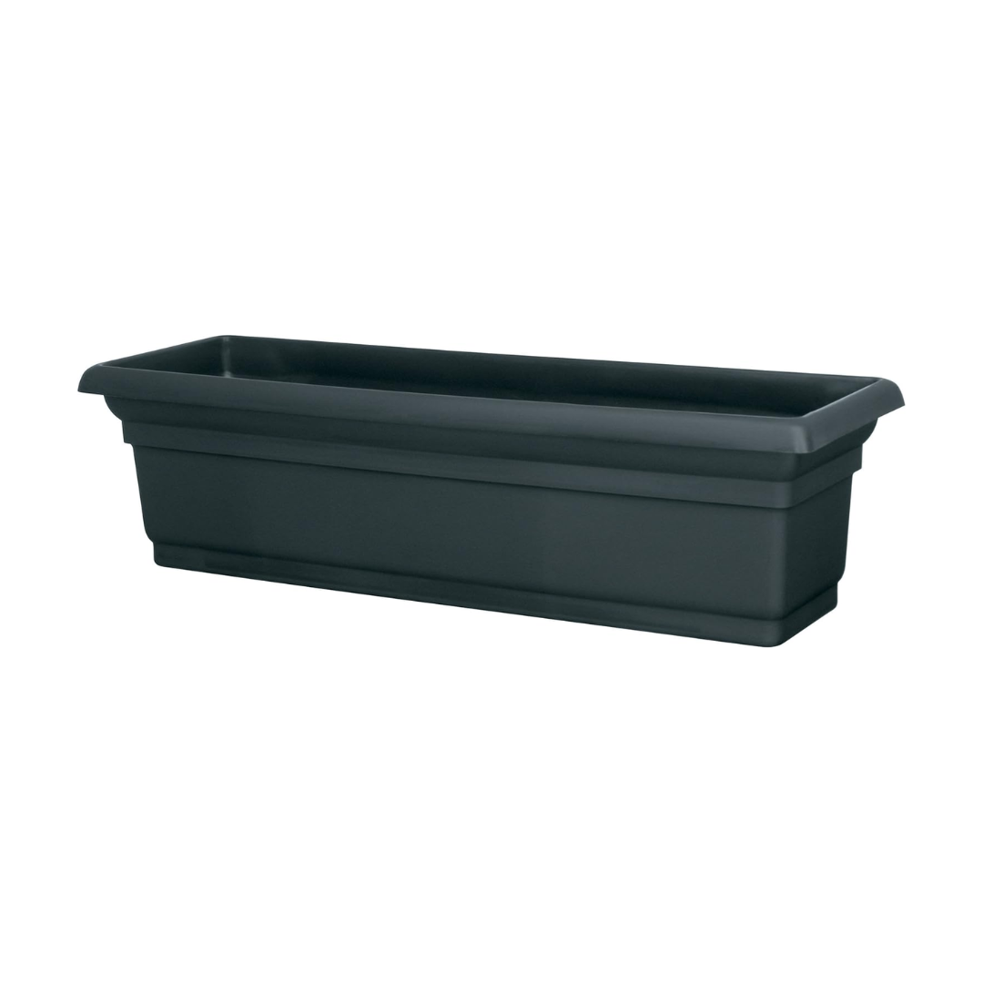 DCN Plastics Distinction Window Box Planter 24" [6/Case]