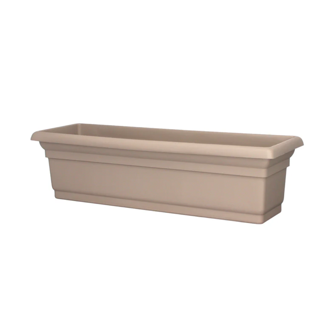 DCN Plastics Distinction Window Box Planter 24" [6/Case]