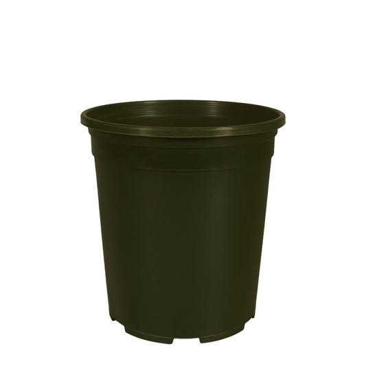 HC Company NBB005G0 5 Gallon Round Trade G Bottom Drain Nursery Pot GREEN | [1,440/BULK]