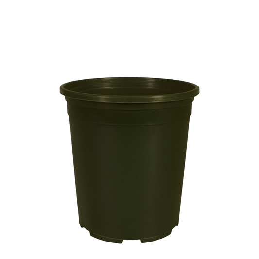 HC Company NBB002G0 2 Gallon Round Trade G Bottom Drain Nursery Pot GREEN | [2,700/BULK]