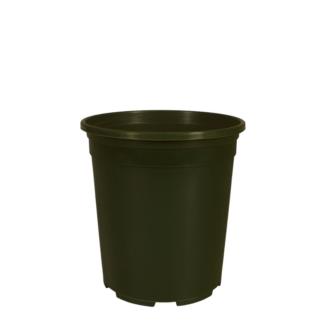 HC Company NBB001G0 1 Gallon Round Trade G Bottom Drain Nursery Pot GREEN | [6,500/BULK]