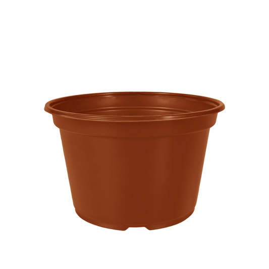 HC Company 8.00 Round Mum Planter TERRA-COTTA [170/CASE] [7,650/SKID]