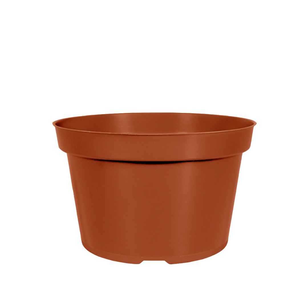 HC Company 8.00 Mum Round Pot TERRA-COTTA [150/CASE] [7,500/SKID]
