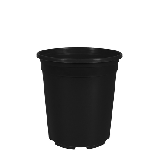 HC Company NBB002G0 2 Gallon Round Trade G Bottom Drain Nursery Pot BLACK | [2,700/BULK]