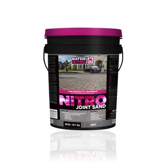 Gator Nitro Joint Sand Black 40 lb (18.1 kg) [48 units/skid]