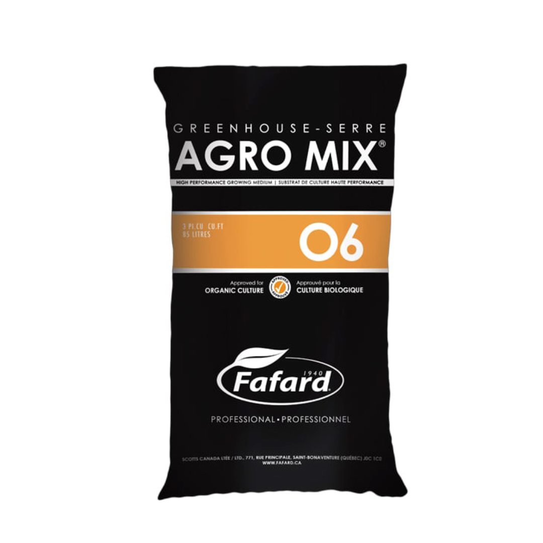 FAFARD AGRO MIX O6 ORGANIC | 85L [54/SKID]