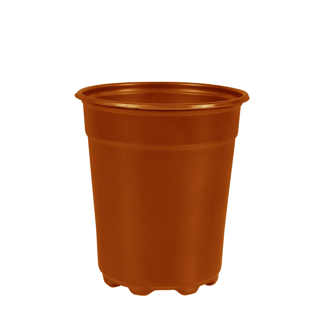 HC Company 5.00 Round Azalea Tall Pot Co-Ex TERRA-COTTA [600/CASE] [21,600/SKID]