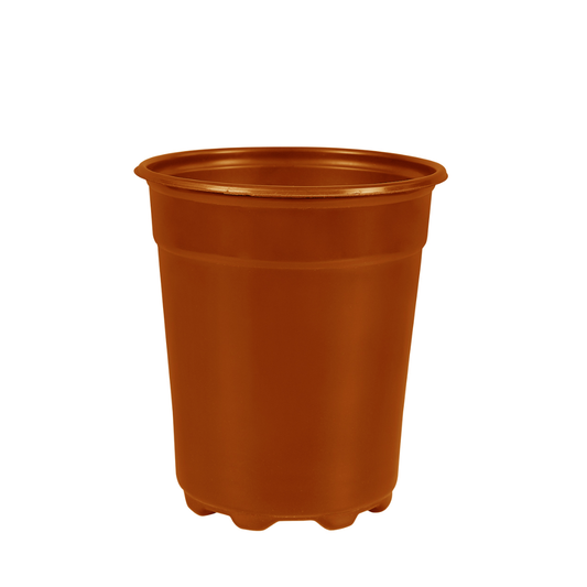 HC Company 5.00 Round Azalea Tall Pot Co-Ex TERRA-COTTA [600/CASE] [21,600/SKID]
