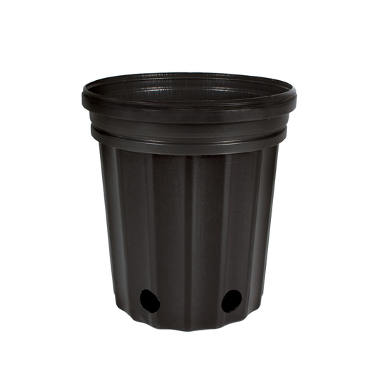 HC Company BM.16000 4 Gallon Blow Mold Nursery Round Pot | [50/ SLEEVE] [2,400/SKID]