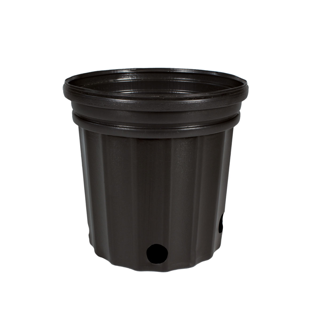 HC Company BMS12000 3 Gallon Blow Mold Squat Round Nursery Collection | [50/ SLEEVE] [3,000/SKID]