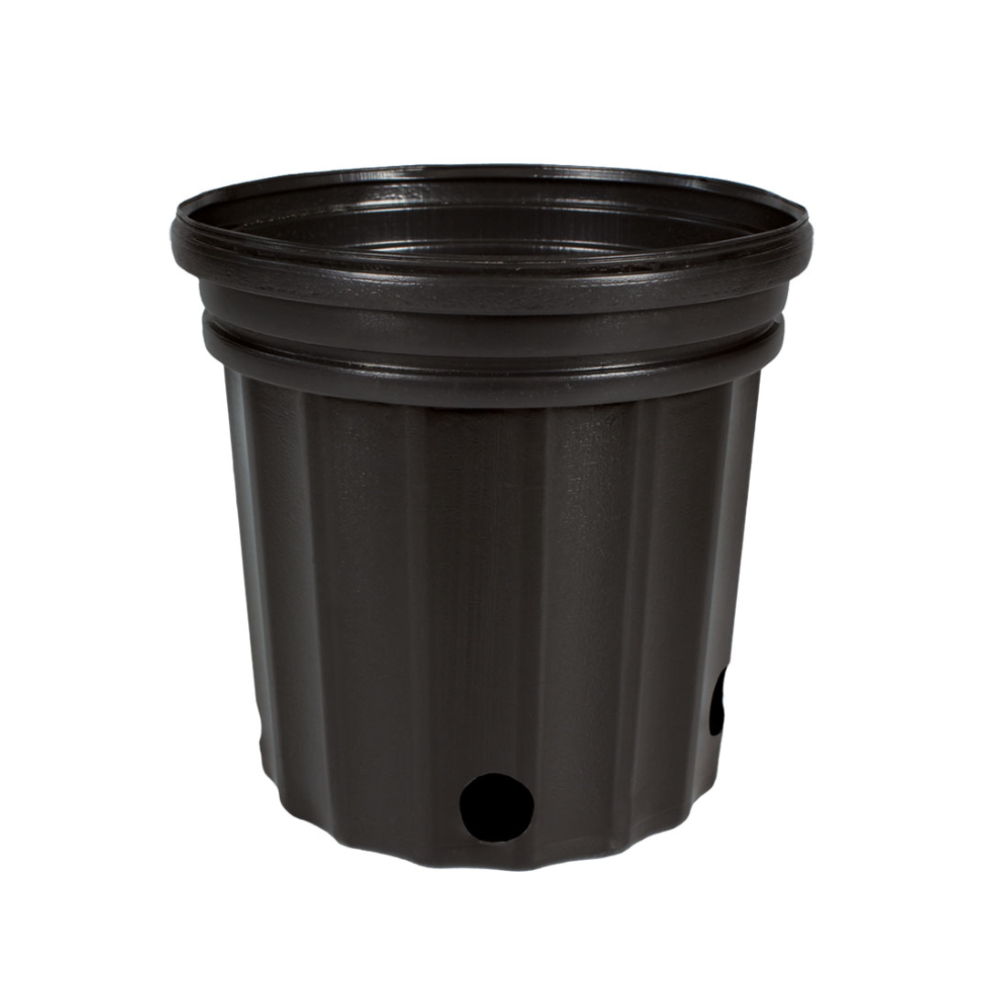 HC Company BMS16000 4 Gallon Blow Mold Squat Round Nursery Collection | [50/ SLEEVE] [2,400/SKID]