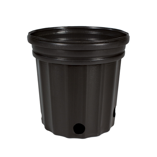 HC Company BMS16000 4 Gallon Blow Mold Squat Round Nursery Collection | [50/ SLEEVE] [2,400/SKID]