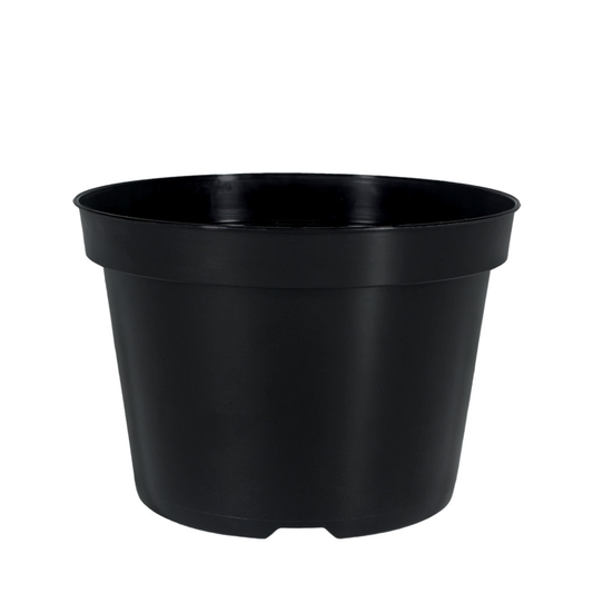 HC Company 7.5 Azalea Round Pot BLACK [200/CASE] [7,200/SKID]