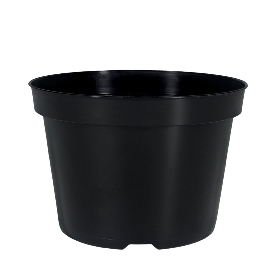 HC Company 8.00 Azalea Round Pot BLACK [270/CASE] [8,100/SKID]