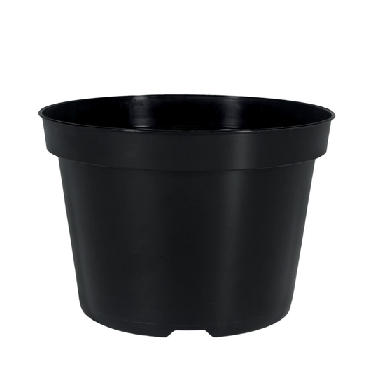 HC Company 8.00 Azalea Round Pot BLACK [270/CASE] [8,100/SKID]
