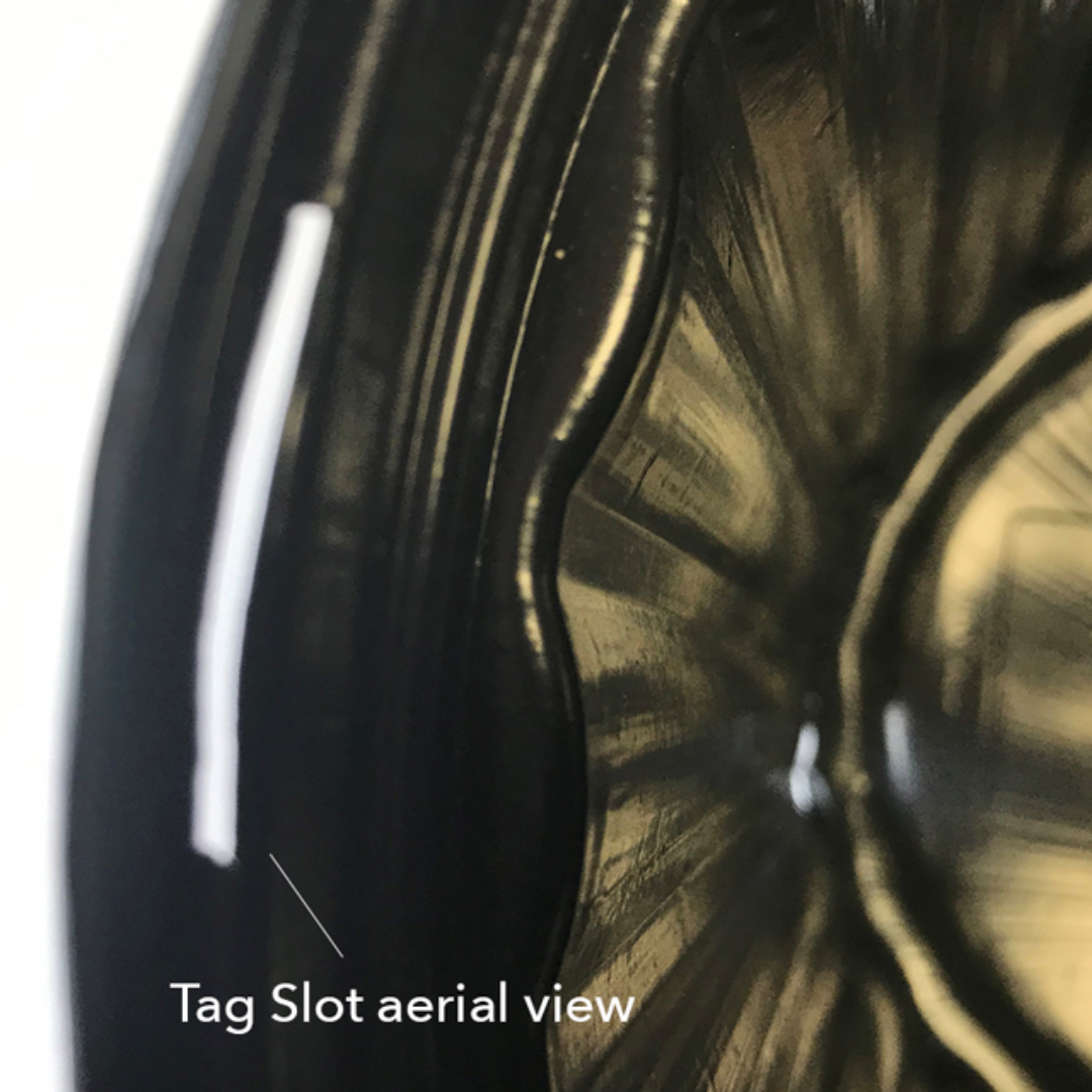 HC Company AMK10016 2 Gallon Blow Mold 1001 Nursery Pot with Tag Slot | [5,400/SKID]