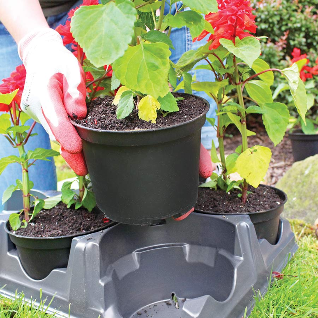 HC Company 6.5 Round Azalea Pot GREEN [438/CASE] [14,016/SKID]