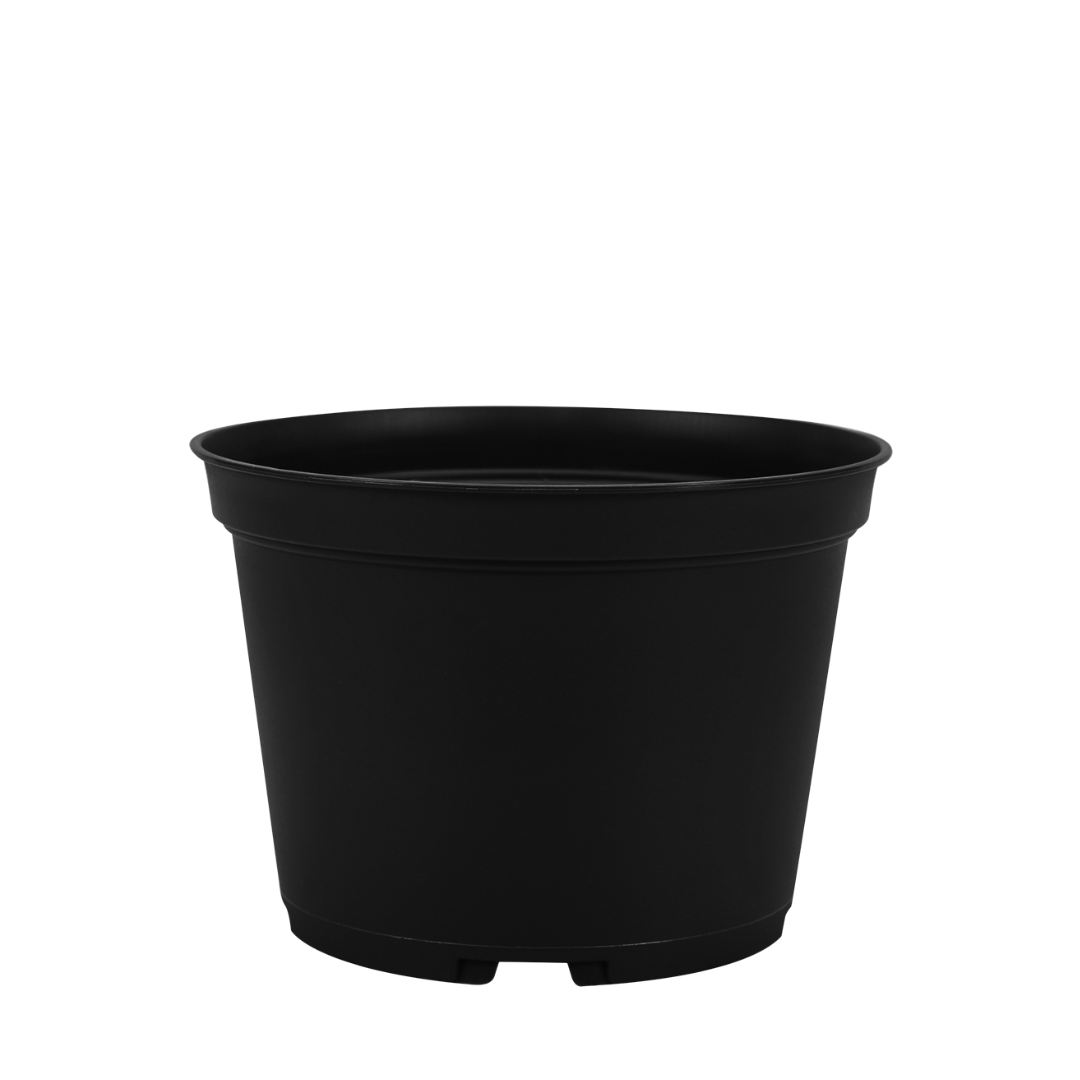 HC Company 6.00 Round Azalea Pot BLACK [352/CASE] [16,896/SKID]