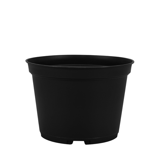 HC Company 6.5 Round Azalea Pot BLACK [438/CASE] [14,016/SKID]