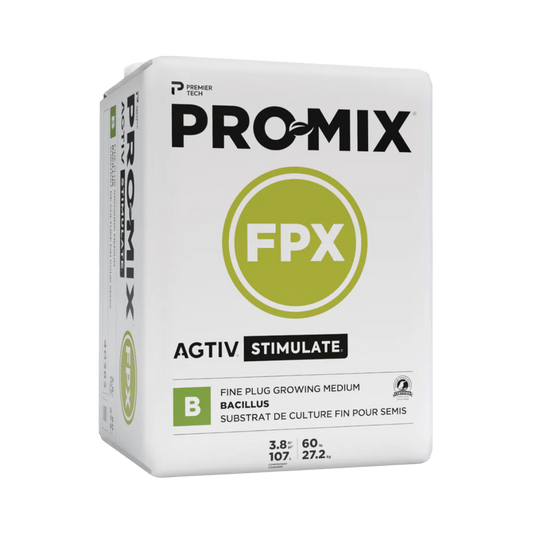 PRO-MIX® FPX AGTIV® STIMULATE™ FINE PLUG GROWING MEDIUM 3.8 CU. FT.. | 107L [30/SKID]